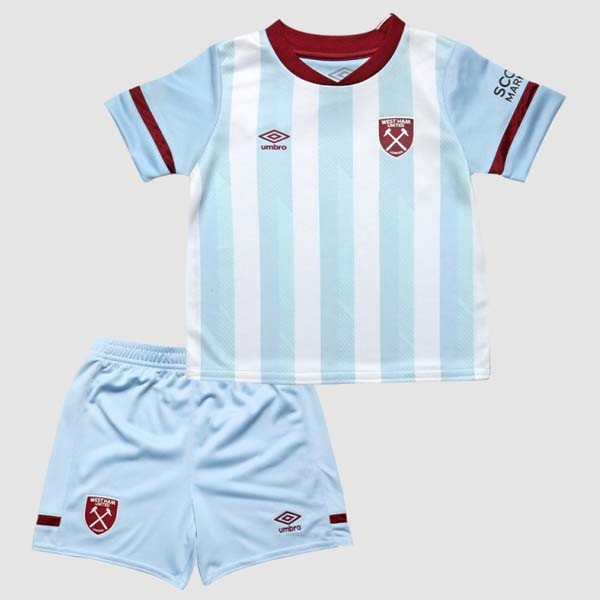 Tailandia Camiseta West Ham United Segunda Niño 2021-2022